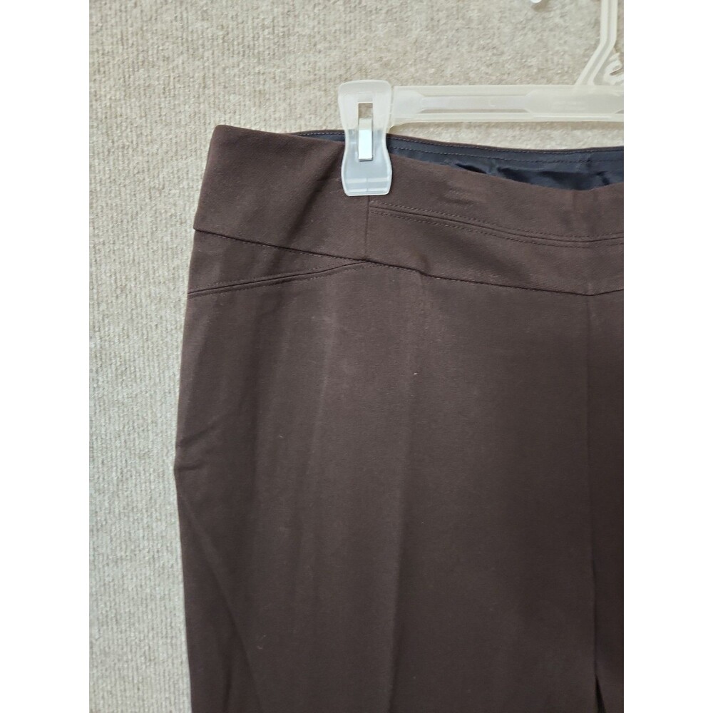 INVESTMENTS Park Ave Fit Dress Pants Womens 18W Brown Secret Support Pull On NEW - Picture 2 of 9